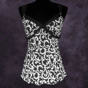 La Vie En Rose Sheer Tank Top